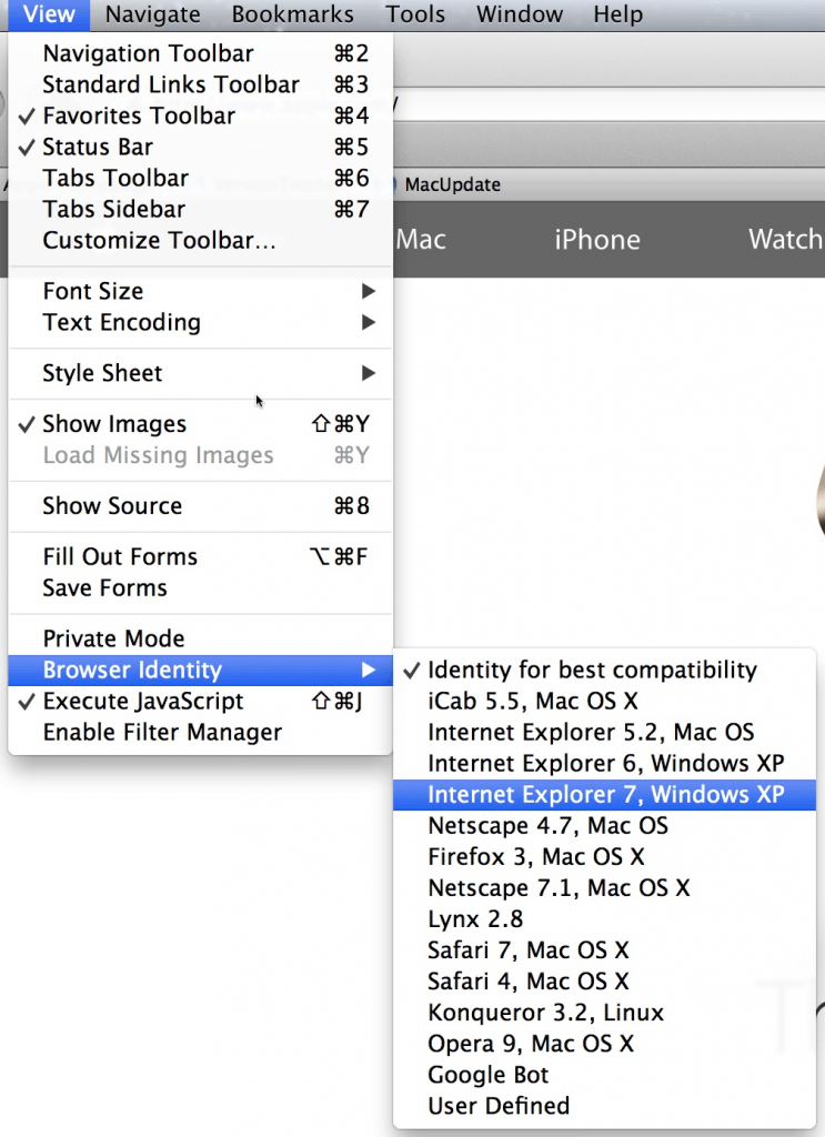 internet explorer for mac os 10.7.5